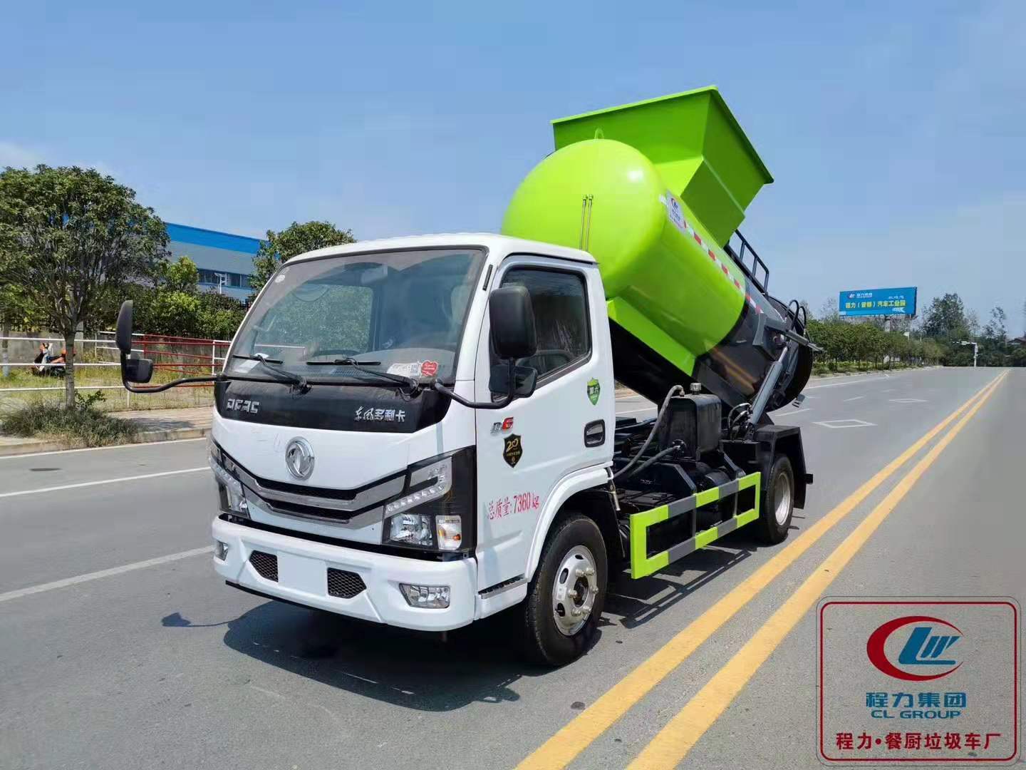 東風(fēng)多利卡D6國(guó)六餐廚垃圾車(chē)