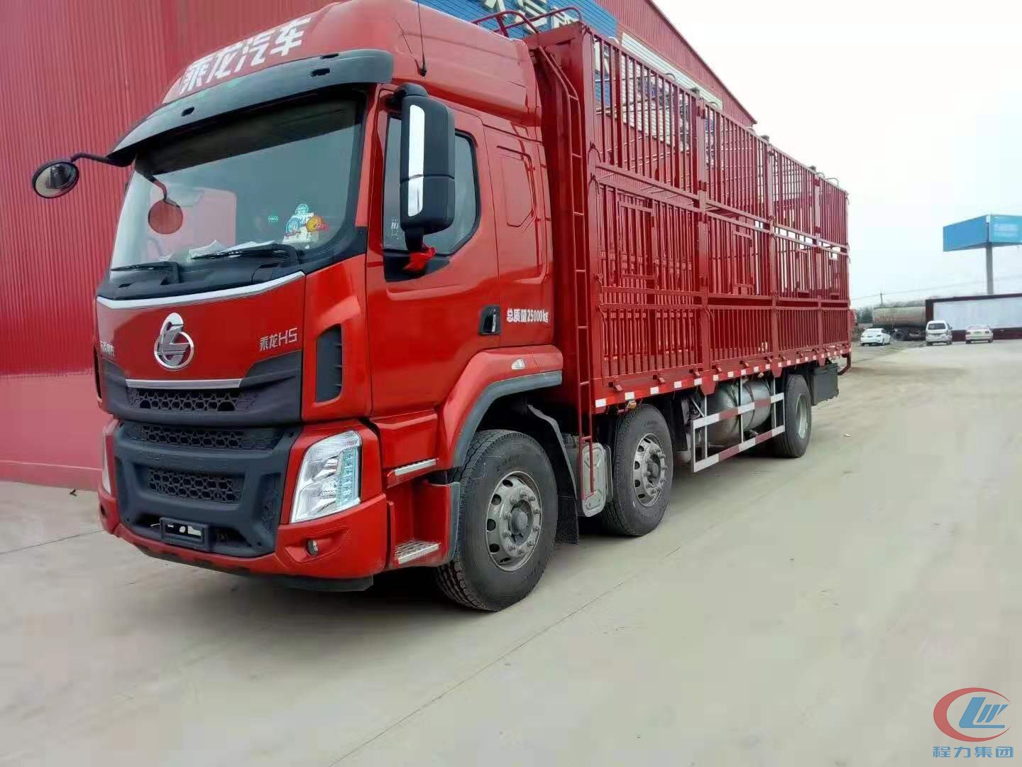 程力東風(fēng)乘龍H5倉欄式運豬車