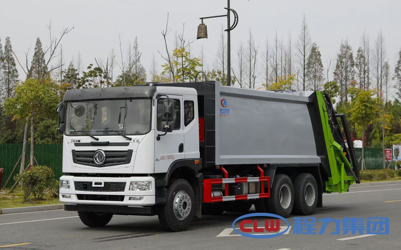 后雙橋垃圾壓縮車(chē)