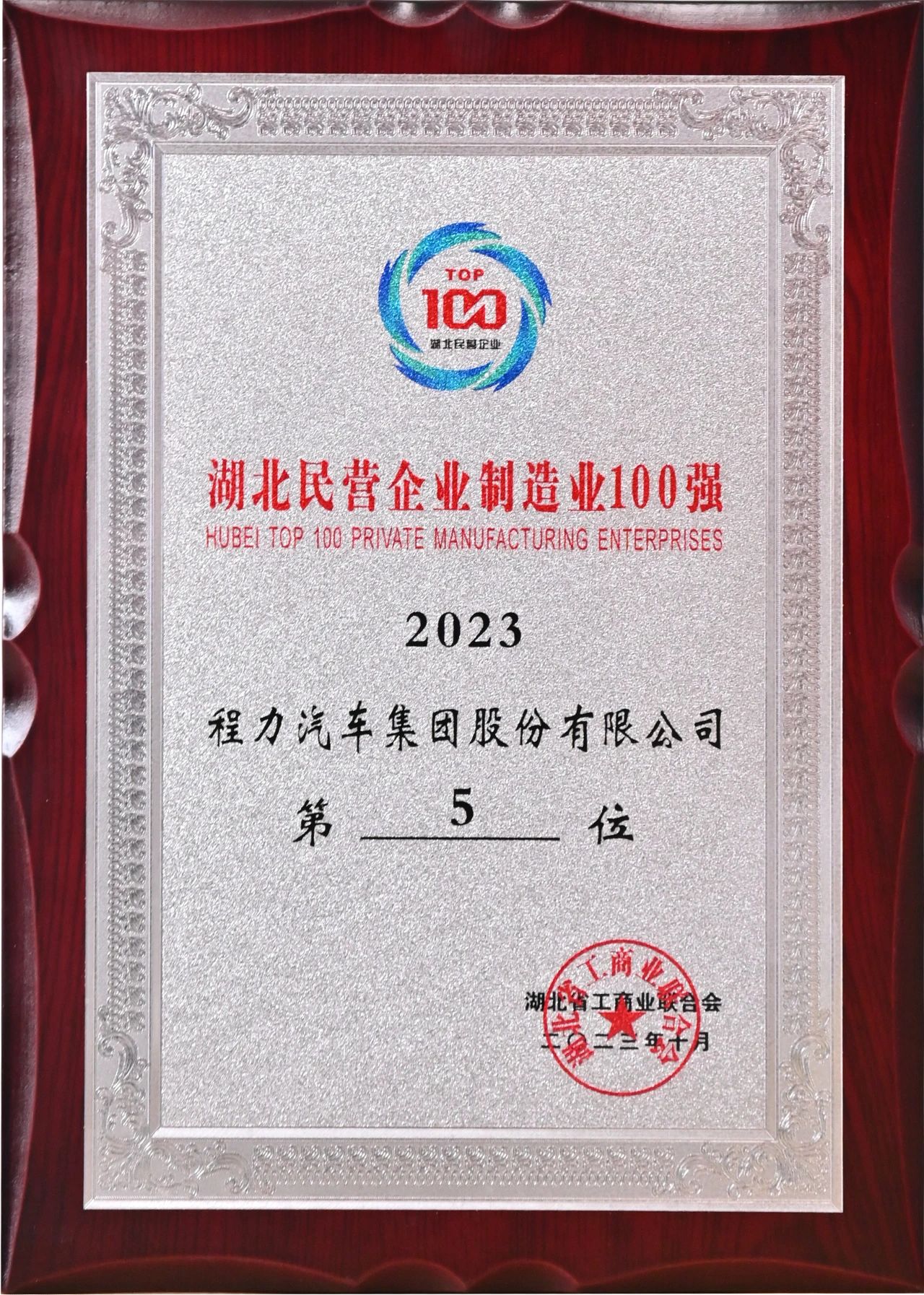 湖北民營企業(yè)制造業(yè)100強排行榜